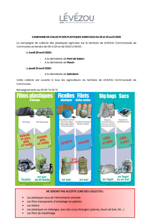 COLLECTE AVRIL 2026