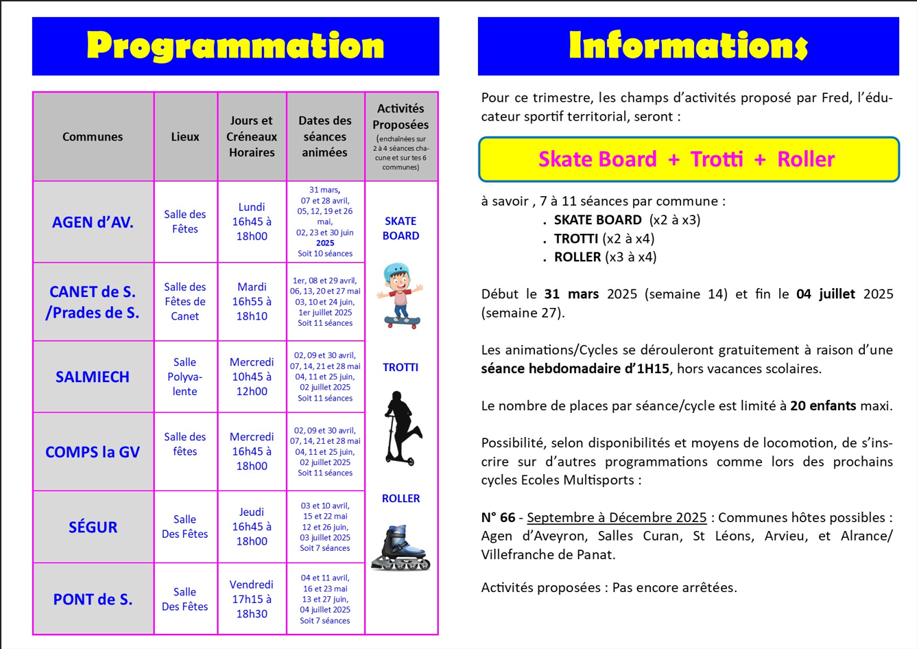 ECOLE MULTISPORT SUITE
